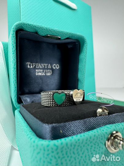 Tiffany кольцо сердце