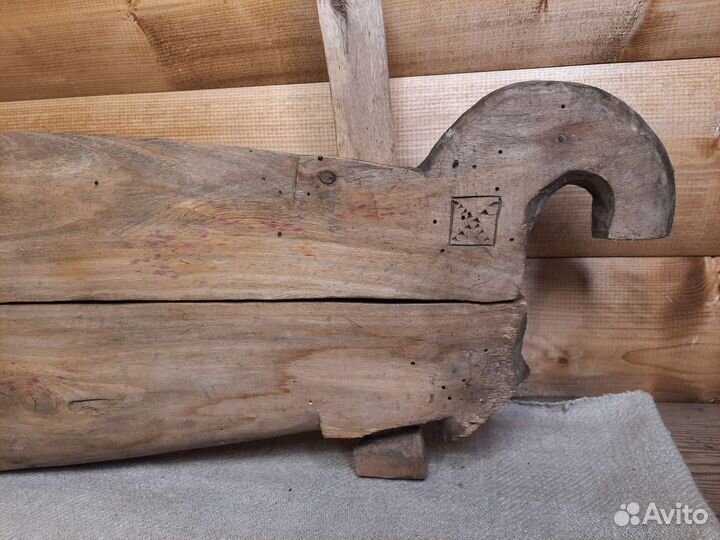 Набилка Резная с Головой Коня 19в 7