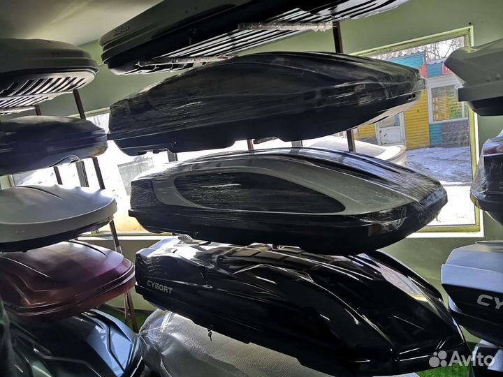 Автобокс, бокс на крышу авто в Иркутке