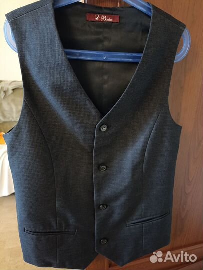 Жилет школьный для мальчика Бостон