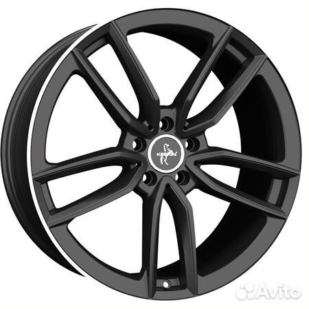 R18 5x112 8J ET45 D66,6 Keskin Tuning KT21 Matt Bl