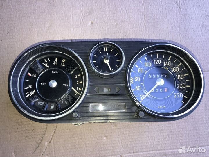 Комбинация приборов Мерседес W 115/114/108/111/110