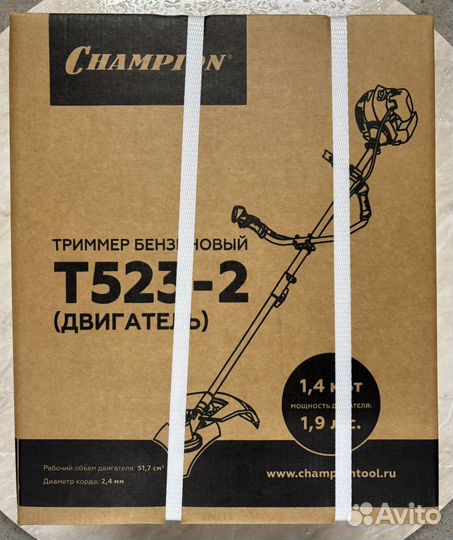 Триммер champion т523-2