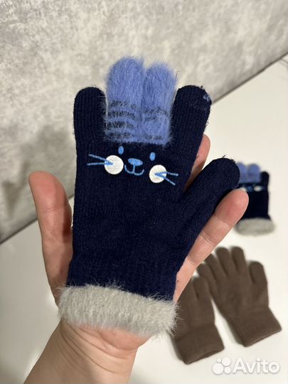Варежки детские