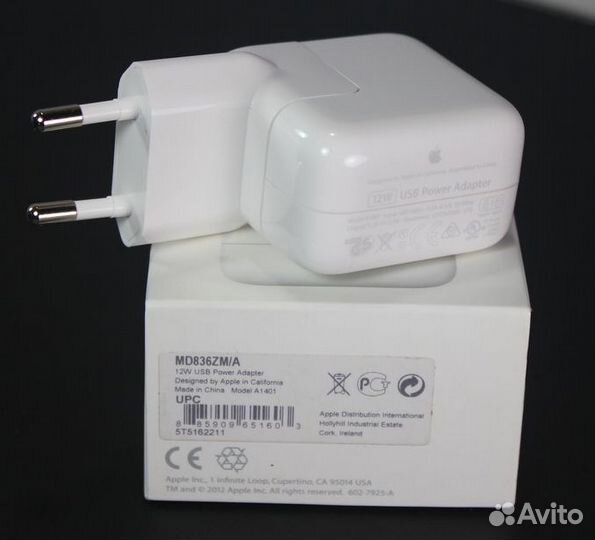 Сетевое зарядное устройство для Apple MGN03ZM/A 12