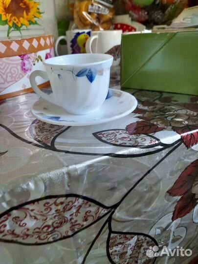 Чашка с блюдцем