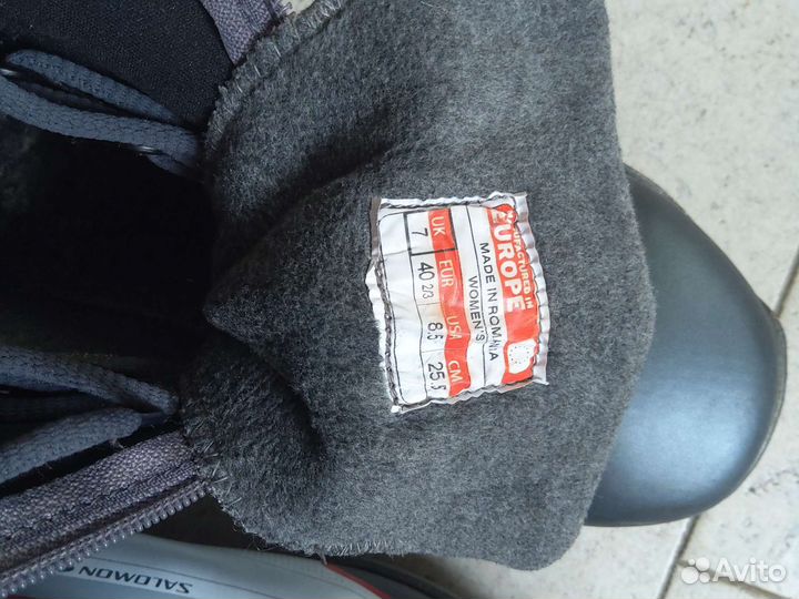 Лыжные ботинки salomon sns pilot для классики