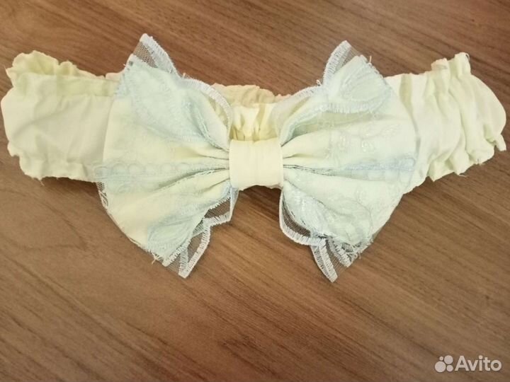 Бант на конверт малыша (на выписку из роддома)