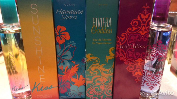 Bali Bliss Sunshine Kiss avon раритет снятости