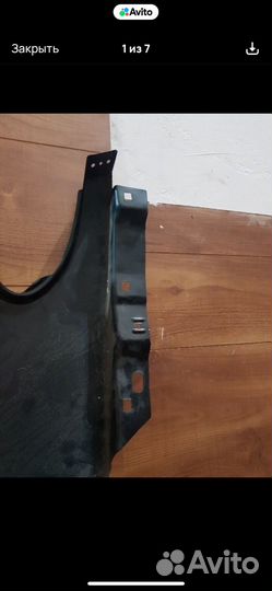 Крыло переднее левое на volkswagen sharan