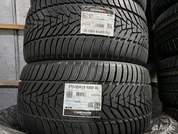 Hankook Winter I'Cept Evo 3 W330 275/35 R19 и 285/30 R20 102V