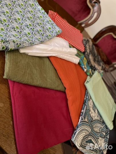 Бабушкины ткани из сундука, СССР