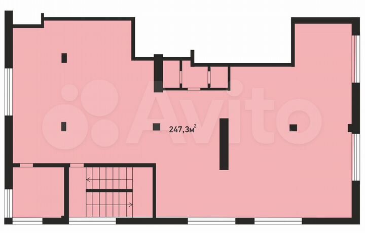 Помещение свободного назначения, 247.3 м²