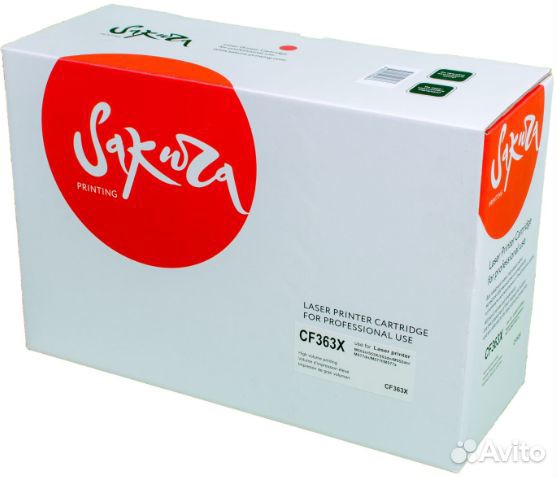 CF363X Sakura Совместимый тонер-картридж