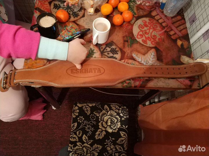 Ремень для тяжелой атлетики и пауэрлифтинга