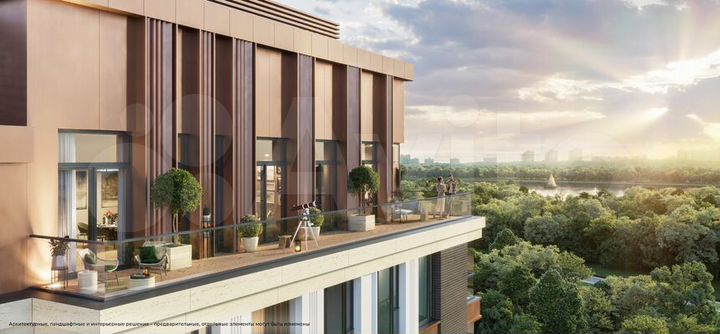 3-к. квартира, 122,6 м², 2/9 эт.