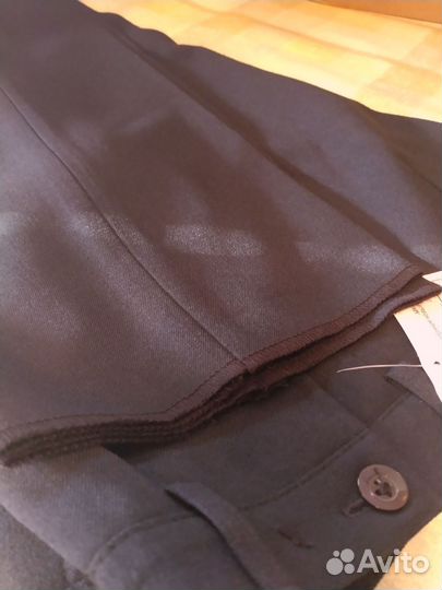 Брюки школьные темно синие