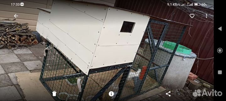 Курятник на 7 кур