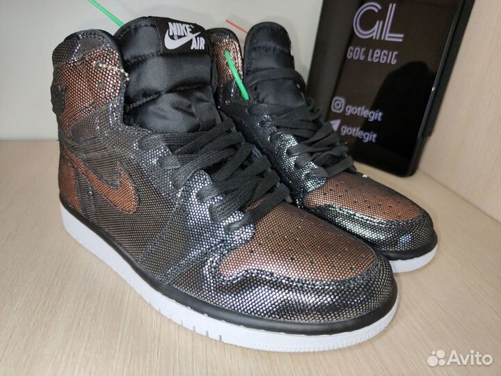 Оригинал Nike Air Jordan 1 размер 38 кроссовки