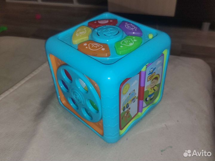 Развивающий музыкальный кубик