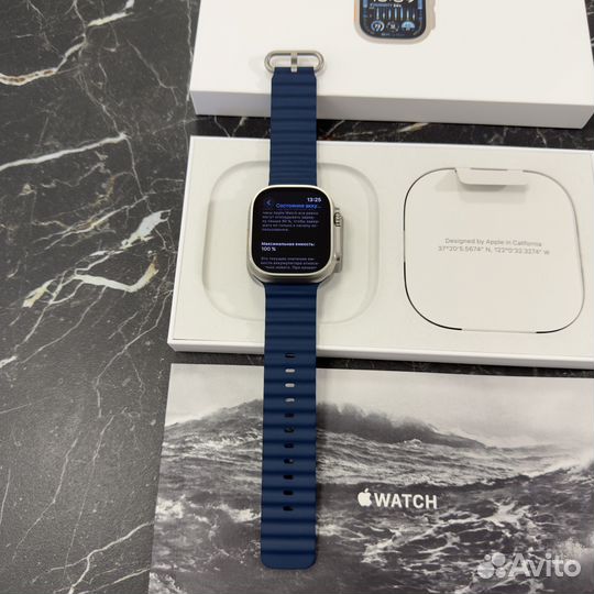 Новые Apple Watch Ultra 2 49mm Blue Ocean Band