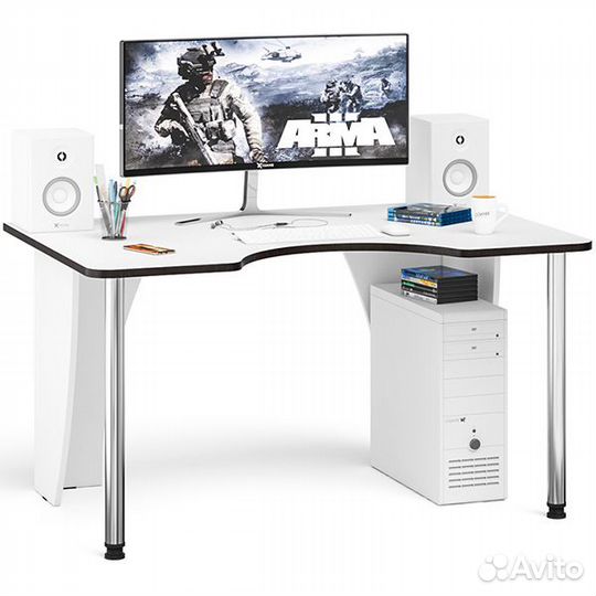 Игровой компьютерный стол С-мд-ск2-1400-900 цвет б