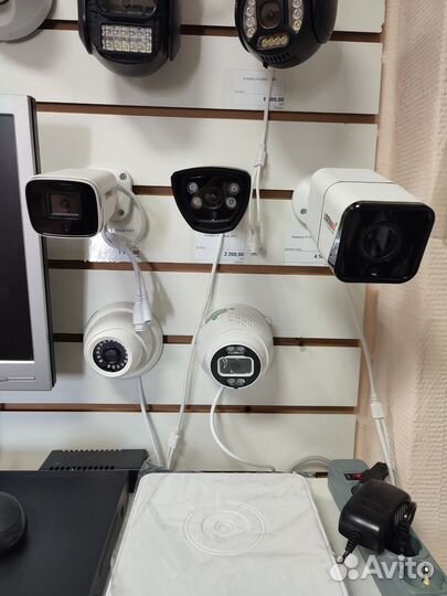 Камеры для видеонаблюдения от 2мп до 8мп для дома