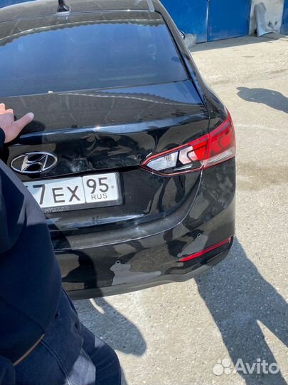 Крышка багажника solaris2