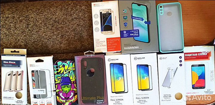 Чехлы и защитные стекла для телефонов