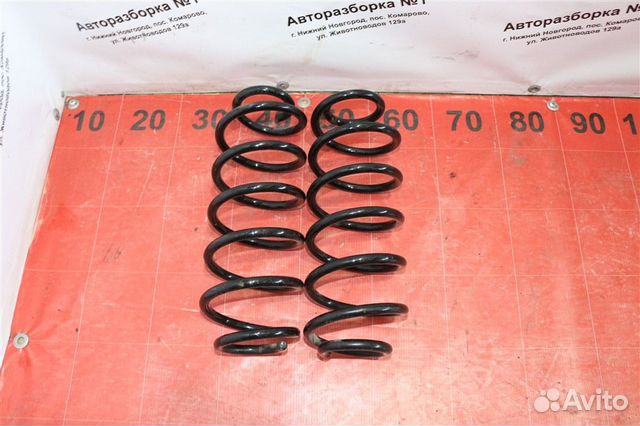 Пружина подвески задняя Toyota Auris 150 1zrfe