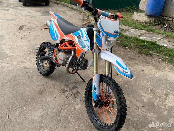 Питбайк kayo basic yx 125 17 14 krz