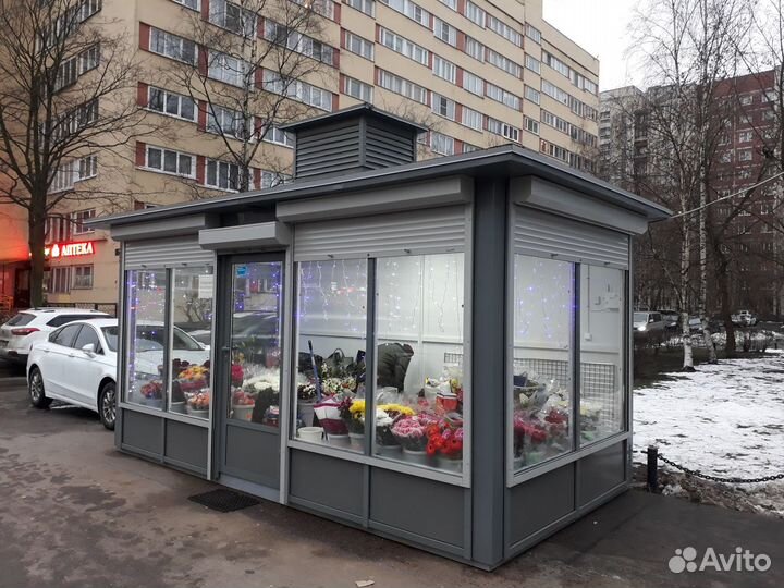 Торговый павильон 5х2,5