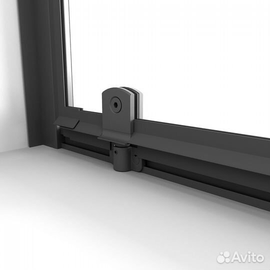 Душевая дверь Niagara Nova NG-85-9AB 90 стекло прозрачное/профиль черный матовый