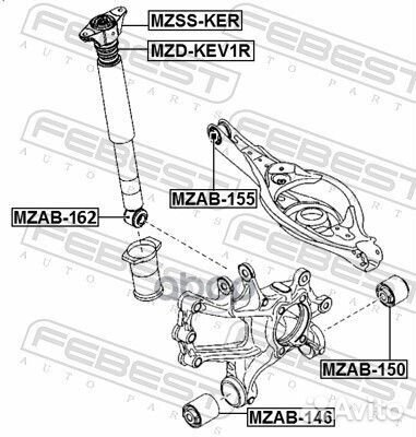 Опора задн амортизатора mazda CX-5 KE 2011-2012