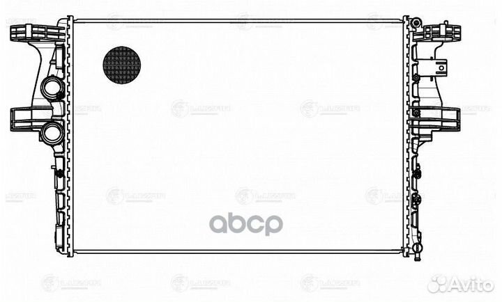 Радиатор охл. для а/м Iveco Daily (11) LRC1658