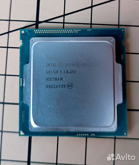 Процессор Xeon E3-1220v3 3.1 мгц LGA1150 SR154