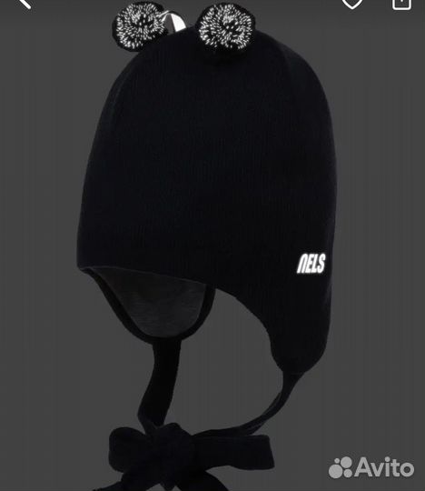 Шапка для мальчика 46-48 размера фирмы nels