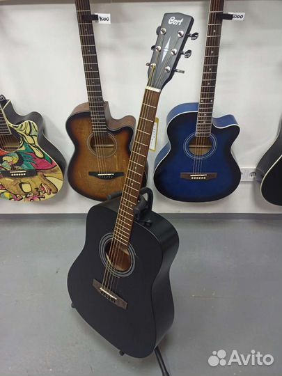 Акустическая гитара cort 810 bk