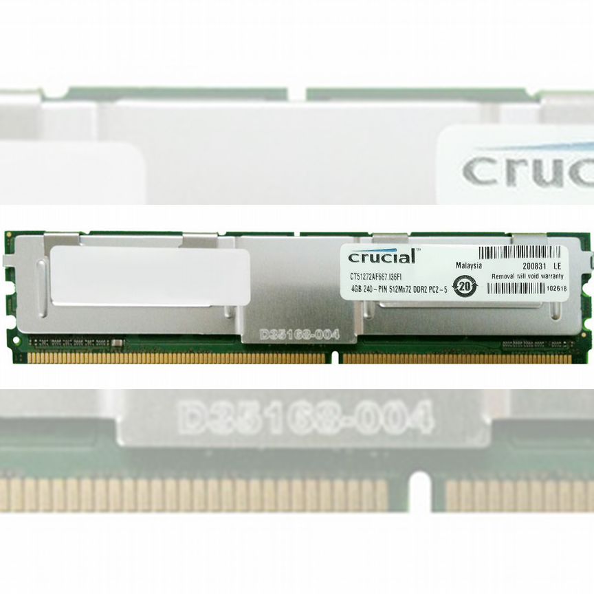 [CT51272AF667.I36FI] Оперативная Память Crucial 4gb Ct51272af667.I36fi