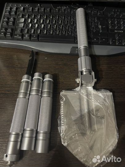 Лопата саперная складная