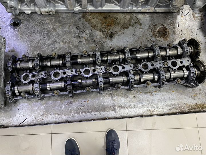 Головка блока цилиндров BMW N57D30B 4.0d гбц N57