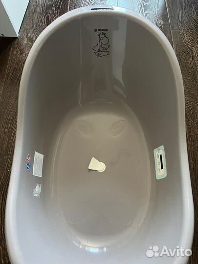 Детская ванночка и шезлонг