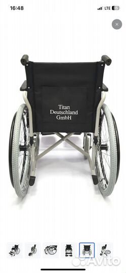 Инвалидная коляска новая