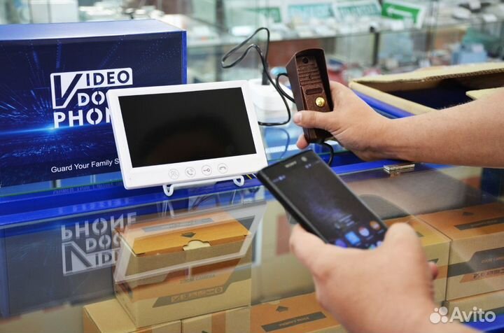 Комплект домофон с вызывной панелью KubVision