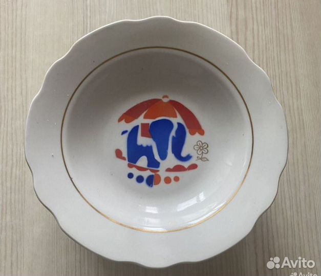 Тарелки СССР новые 6 штук