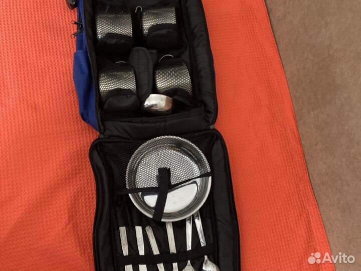 Рюкзак походный с посудой