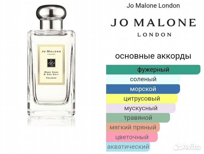 Одеколон Jo Malone Wood Sage
