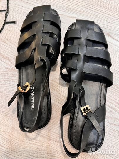 Кожаные сандалии Thomas Munz 40