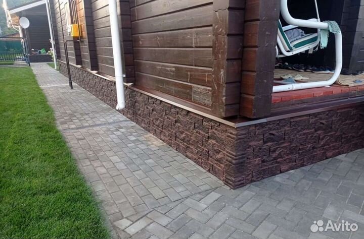 Фасадные работы Сайдинг монтаж утепление фасада