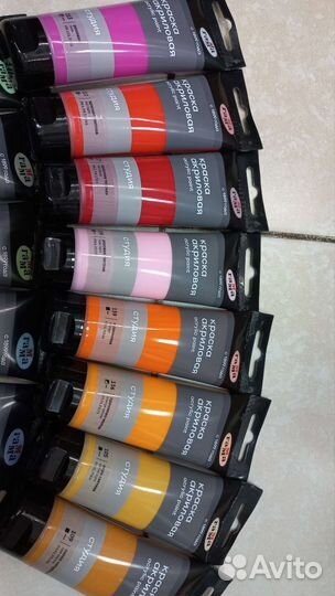 Акриловые краски художественные 40 цветов